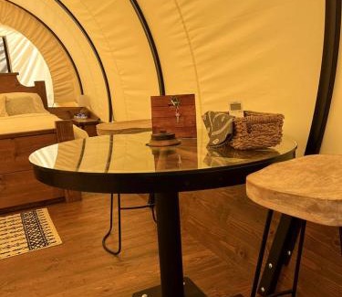 Lillington House | Cape Fear River Glamping at this Lovely Covered Wagon in Lillington, North Carolina