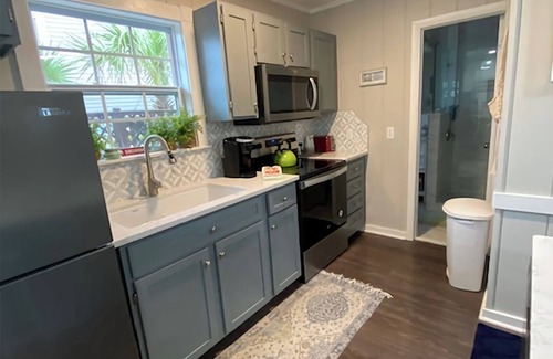 Cape San Blas Cottage | Cape San Blas Cottage - steps to the beach - beach side of Cape