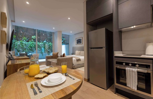 Reforma Apartment | Capitalia | Cozy Studio + Gym & Rooftop Retreat