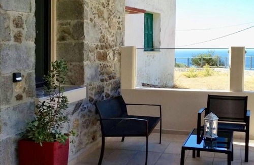 Agios Vasileios House | Capostagno House Zacharenia - Views of Libyan Sea