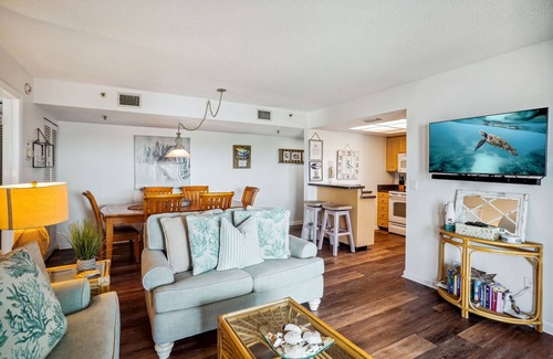 St. Pete Beach Condo | Caprice 501 Top Floor Corner|Stunning Beach Views|Walk to everything!