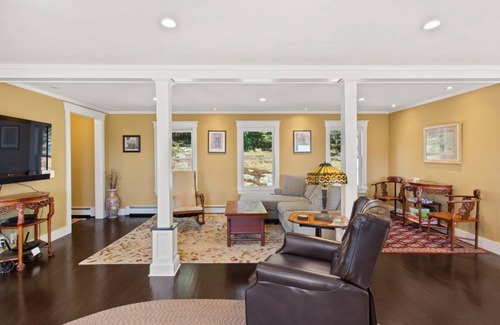 Winter Harbor House | Captain Guptill's House private beach, spectacular ocean views.