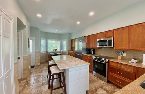 Butler Beach House | Captain's Oasis: Ocean View, Heated Pool, Putting Green, Walk to the Beach!