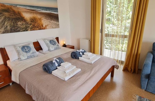 Dzielnica Uzdrowiskowa House | Captain's Villa * River View * Superior Double Room with Private Bathroom and Balcony