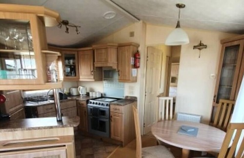 Chapel Saint Leonards House | Caravan -Chapel, Skegness with Decking from March