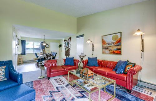 Carbondale Apartment | Carbondale Condo with Balcony and On-Site Fly Fishing!