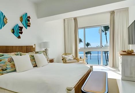 Juan Dolio - El Pueblo Apartment | Caribbean Life Paradise,1BDRM & BBQ Beachfront Apt
