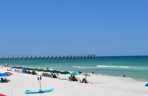 Navarre Beach Apartment | Caribbean Resort Gulf Front Penthouse!