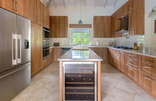 Douglas Villa | Caribbean villa with award winning pool amidst tropical garden