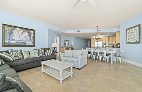 Orange Beach East Condo | Caribe D412-Large Terrace!