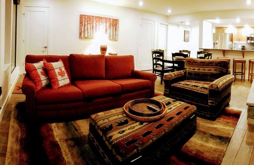 Whistler Village Condo | Carleton Lodge, with huge Mountain Facing Patio! Great property for families!