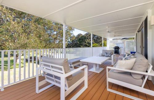 Culburra Beach House | Carramar - Fireplace - Absolute Waterfront