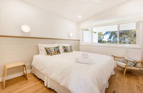 Culburra Beach House | Carramar - Fireplace - Absolute Waterfront