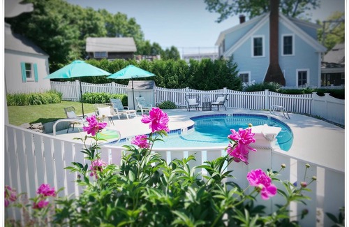 Ogunquit Apartment | Carriage House Studio with Beautiful Pool in the Heart of Ogunquit