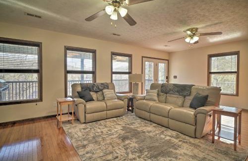 Caryville House | Caryville Home with Dock, Steps to Norris Lake!