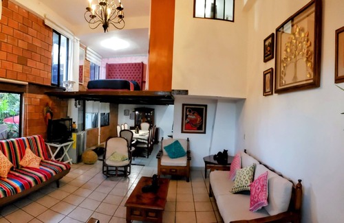 Tuxtla Gutierrez House | Casa 2BR con Entrepiso Y AC @ Zona Centro