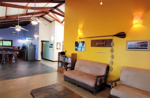 Pavones House | Casa Amarilla -Jungle Home with Ocean Views - as seen in 'Easy Living' magazine!