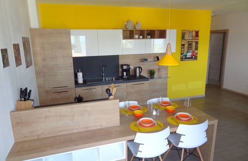 San Zeno di Montagna Apartment | Casa Annika - above Garda with fantastic lake views