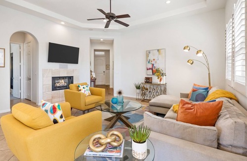 La Quinta House | Casa Azul-hosted by ESCAPE-MidCentury-@Puerta Azul-Private Pool&Spa-2bd#259964