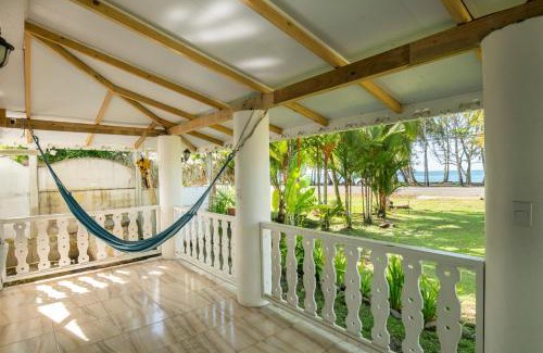 Manzanillo House | Casa Blanca Beachfront House with Shared Pool Access Pangea Lodge
