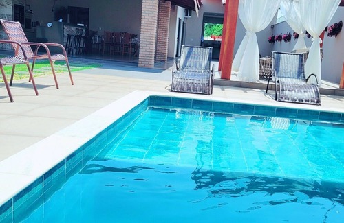 Tanabi House | Casa Completa com Área Gourmet, Piscina com Aquecedor Solar e Sauna Seca