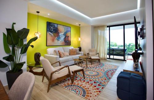 Conchas Chinas Apartment | Casa Curacao - Oceanview Condo in Conchas Chinas