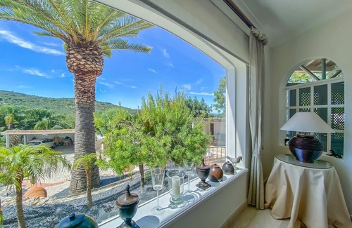 Sao Bras de Alportel Villa | Casa das Oliveiras, beautifully situated villa, with mature garden and sw.pool.