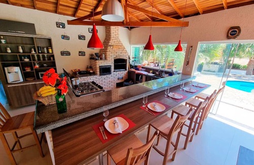 Mairinque House | Casa de campo com Wi-Fi e lazer em Mairinque/SP
