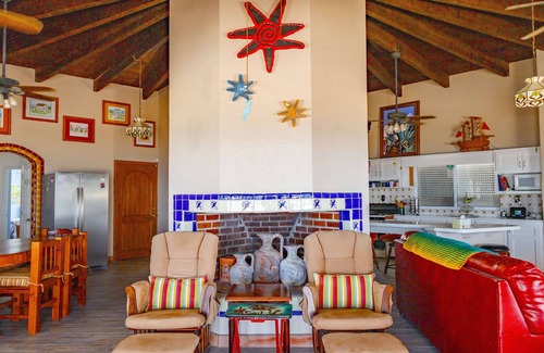 Las Conchas House | Casa de Evilina Beachfront Home with Spacious Deck and Well-Equipped Kitchen