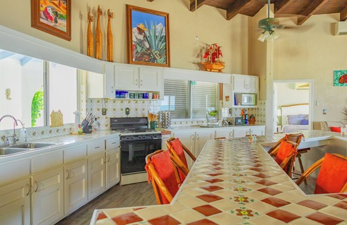 Las Conchas House | Casa de Evilina Beachfront Home with Spacious Deck and Well-Equipped Kitchen