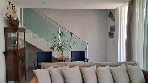 Guaxuma House | Casa de luxo, 4 Suites e Cond C Piscina-SH062