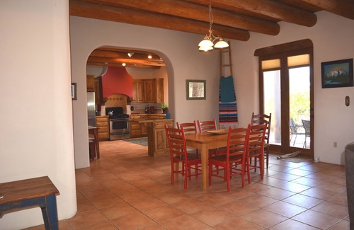 El Prado House | Casa Del Prado 3 Bedroom /3 bath beautiful Views from a sage covered meadow.