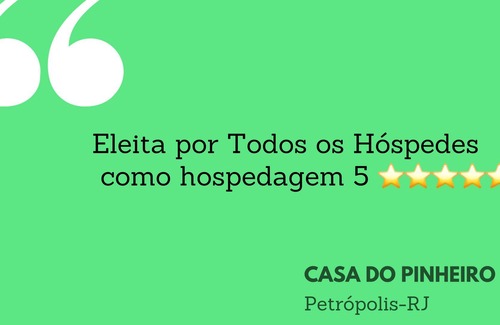 Petropolis House | CASA DO PINHEIRO - Petrópolis - 4 Bedrooms / Swimming Pool / Fireplace / Green Area