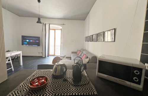 Bosa Historic Centre Apartment | Casa Episcopio with Exclusive Terrace: View of the Village, River and Sea