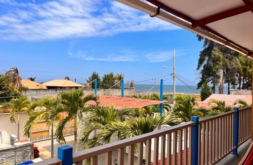 Data de Villamil Villa | Casa Halley #4 con vista al mar y piscina , 2 pisos - Villamil Playas , Data de Villamil
