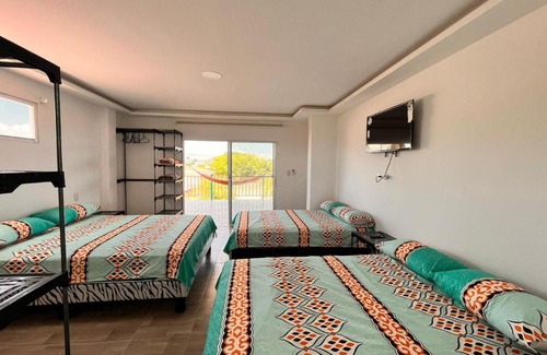 Data de Villamil Villa | Casa Halley #4 con vista al mar y piscina , 2 pisos - Villamil Playas , Data de Villamil