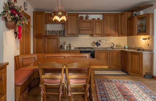 Vodo Cadore Apartment | Casa Le Vivane, with baklcony and view