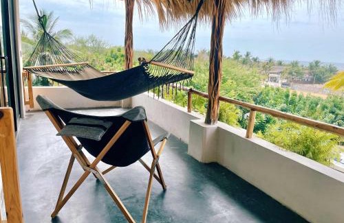 Santa Maria Apartment | Casa Leah Puerto Escondido- Full Ocean View - Zicatela Boutique Apartment with 2 Bedrooms- Near La Punta-AC In Bedrooms -15