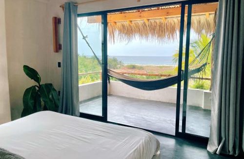 Santa Maria Apartment | Casa Leah Puerto Escondido- Full Ocean View - Zicatela Boutique Apartment with 2 Bedrooms- Near La Punta-AC In Bedrooms -15