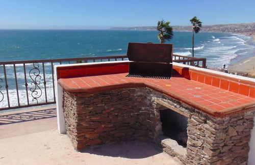 Playas de Rosarito Villa | Casa Mar Verde - Jacuzzi and Pool - Ocean Front Penthouse