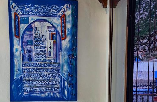 Medina of Chefchaouen Apartment | Casa Meftah Blue