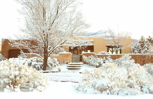 Arroyo Seco House | Casa Miguel- Indoor Pool -Tennis- Fireplace -Mountain views- Hot Tub -Wifi