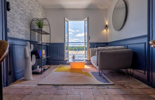 Saint-Mathurin-sur-Loire Bed & Breakfast | Casa Mila & Spa - Chambres d'Hôtes raffinées vue Loire et Piscine