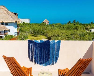Isla Holbox House | Casa Numa 1BR Suite 2 with Pool & Rooftop Views