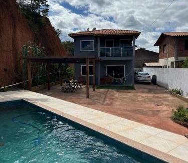 Lencois House | Casa Parque do Ribeirão - Casa com piscina