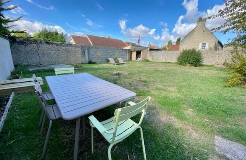 Hermanville-sur-Mer House | Casa Plume close to the center and the sea
