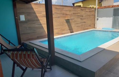 Porto da Rua House | Casa Praia dos Milagres - 2 qtos sendo 1 suíte, piscina