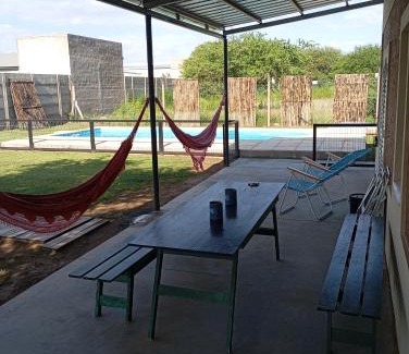 Santa Rosa House | CASA quinta "LUZ AZUL" con pileta, galeria, calefaccion , doble aire frío calor, WIFI