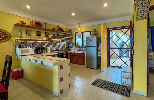 Isla Mujeres House | Casa Roca Caribe 1st Floor Suite - 2 Bedroom, 1 Bathroom, Oceanside Pool