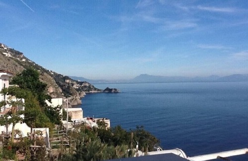 Praiano Apartment | Casa San Tommaso studio flat with breathtaking sea view terrace.